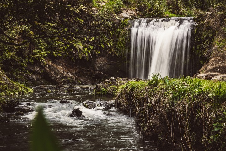 Oakley Creek waterfall