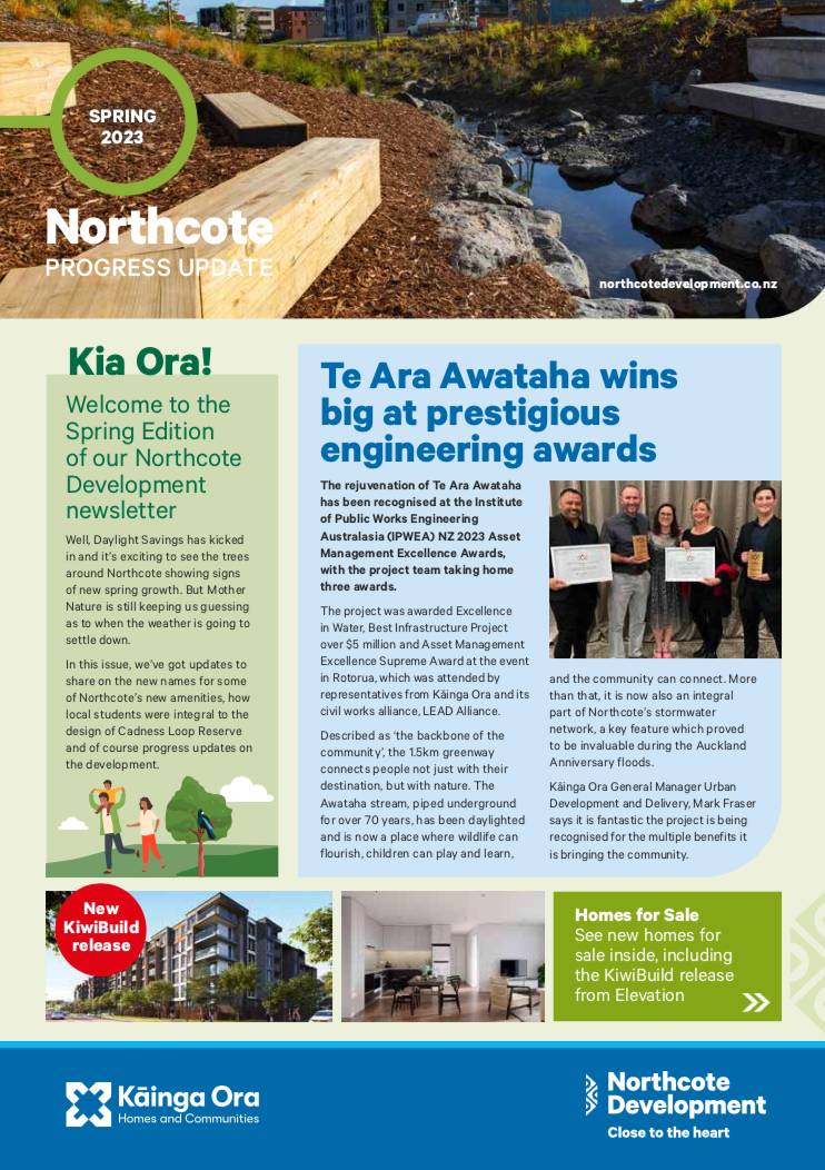 Northcote Spring Newsletter 2023