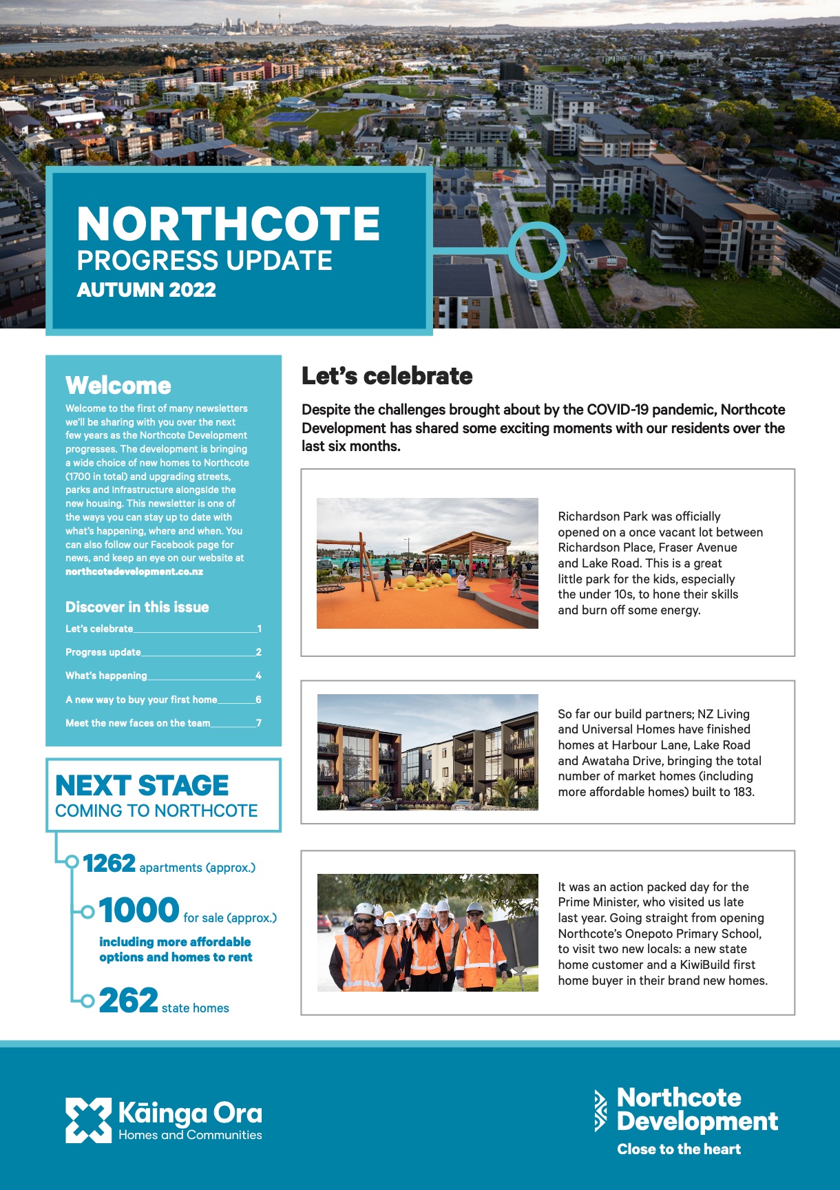 Northcote Progress Update Autumn 2022